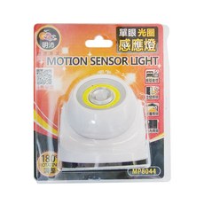明沛 單眼光圈感應燈 MOTION SENSOR LIGHT 房間夜燈 空間照明 衣櫥照明 檯燈照明, 2個