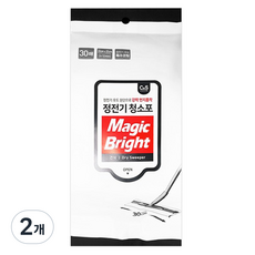 월드크린 강력 정전기 청소포 30p, 2개