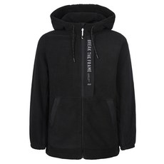 Intercrew 刷毛撞色連帽拉鍊外套