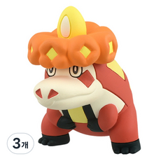 아카데미과학 몬스터콜렉션 MS 악뜨거 포켓몬스터 몬콜레 피규어 S24091, 3개