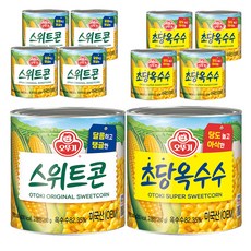 오뚜기 통조림 스위트콘 5p + 초당옥수수 5p, 1세트, 340g