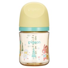 pigeon 貝親 WN3 母乳實感 PPSU奶瓶 0個月以上, 動物派對, 160ml, 1個