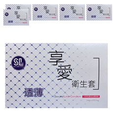 享愛 透薄保險套 家庭號, 6盒, 144個