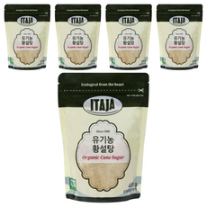 이타자 유기농 황설탕, 400g, 5개