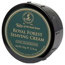 Taylor of Old Bond Street 皇家森林刮鬍膏, 150g, 1個