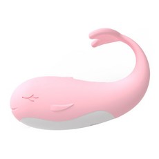 JIUAI Whale小鯨魚 10頻無線遙控多花樣玩法隱形穿戴按摩器 SE112-06-534, 蜜粉, 1個