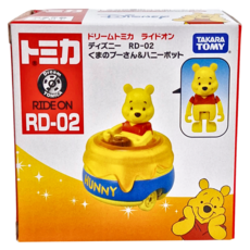 TOMICA DT R-DS02 維尼蜂蜜罐 TM18123 3歲以上適用, 1個