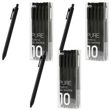 kaco 純柔軟膠筆 0.5mm, 黑色, 30個