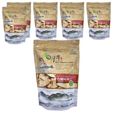 南投魚池農會 杏鮑菇脆片 芥末, 90g, 6包