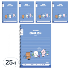 ibis 小學纖薄英文筆記本 南 寬格 12178, 鬆鬆比熊, 25個