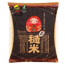 大橋牌 胚芽糙米 1.5kg CNS一等 台灣產, 1包