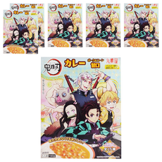 丸美屋 鬼滅之刃 甘口速食咖哩 豬肉玉米口味, 160g, 6盒