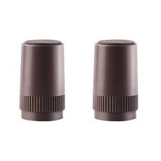 까마느 침대 헤드 고정 흔들림 방지 원형 패드 대형 2개, 블랙