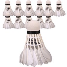 羽毛球 12入, 混合顏色, 1組