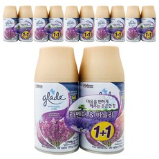 그레이드 자동분사 방향제 라벤더 & 바닐라 리필, 269ml, 12개, 라벤더 앤 바닐라