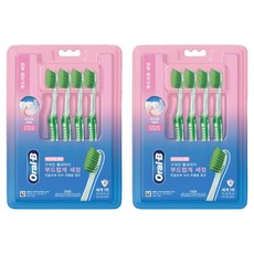 Oral-B 高彈超細毛綠茶牙刷, 4入, 2個