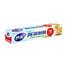 妙潔 PE保鮮膜 小碗盤專用, 30m, 1盒