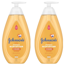 Johnson's 嬌生 嬰兒溫和洗髮露 洋甘菊淡雅香氛 500ml 敏弱肌適用, 2瓶