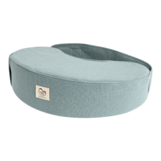 mothers baby Cuna 貼身 D字型哺乳靠墊 60x26x16 公分, 薄荷綠