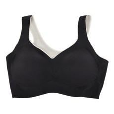 舒芙蕾軟Q無鋼圈內衣, M, 黑色