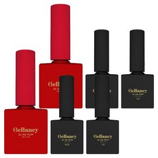 Bellanci One Step Gel Nail 10ml + Gel Nail Base 10ml + Gel Nail Top 10ml 套裝, SN 09 櫻桃紅（凝膠指甲）, 2組