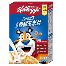 Kellogg's 家樂氏 FROSTIES 東尼玉米片 香甜玉米片, 330g, 1盒