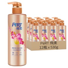 PeRT 飛柔 香氛洗髮露 柔順茉莉, 530g, 12瓶