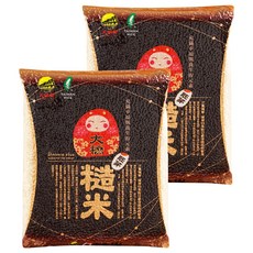 大橋牌 胚芽糙米 1.5kg CNS一等 台灣產, 2包