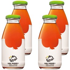 Au Naturel 奧納芮 有機 295ml (100% 無添加), 蘋果汁, 4瓶