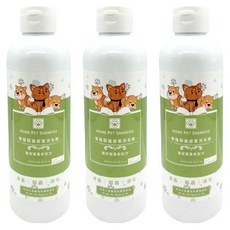 QUNDO 康朵 尊寵驅蟲避蚤洗毛精 500ml, 3個, 1個裝