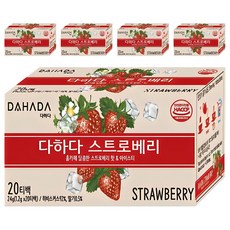 다하다 스트로베리, 1.2g, 20개입, 5개