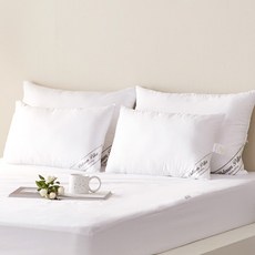 BeneBedding Platinum飯店式超細纖維頸椎枕枕芯, 白色, 1個