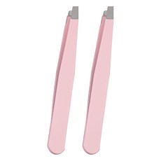 미용 족집게, 2개, 연핑크