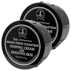 Taylor of Old Bond Street 傑明紳士 刮鬍膏 敏感性肌膚適用, 150g, 2個