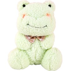 네이처타임즈 러블리 동물 인형 개구리, 혼합색상, 23cm, 1개