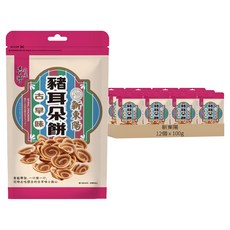 新東陽 古早味豬耳朵餅, 12個, 100g
