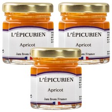 레피큐리앙 살구 잼, 50g, 3개
