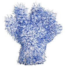 Marjoa 汽車超細纖維清潔手套 單手穿戴, 藍色, 1個