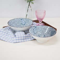 日常蓋飯陶瓷麵碗盤, 2個, 樹葉