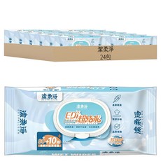 DEEPCLEAN 潔柔淨 EDI超純水加蓋濕感濕紙巾, 570g, 90張, 24包