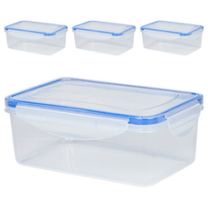 inbloom 微波保鮮盒, 保鮮盒800ml, 4個