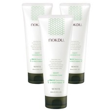 SENITE 綠豆洗面乳, 200ml, 3條