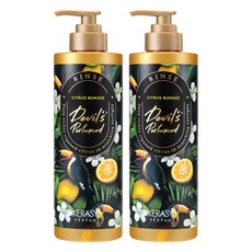 KERASYS 魔鬼香水第 2 季 沖洗柑橘彈性繩, 500ml, 2個