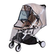 翔駿親子 推車雨罩 防曬護眼遮擋UV 開窗設計方便抱寶寶, 黑邊款, 1個