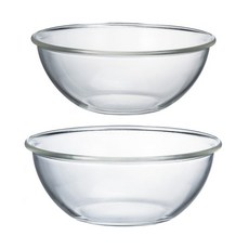 HARIO 好璃奧 淺型調理缽 2件組, MXPA-2806 2L + 2.5L, 1組