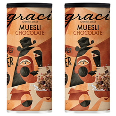 Graci Muesli穀物麥片 巧克力風味, 500g, 2罐