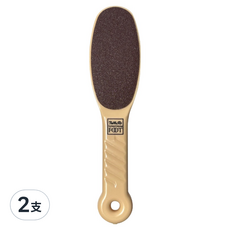 TwMiro 高級強效防水足挫/足搓 120/180度 膚色 雙面磨砂 腳底去死皮 足部護理, 1支, 2支, 36g