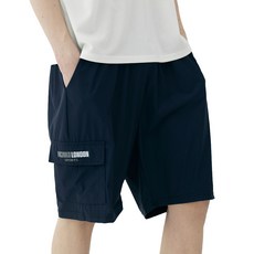 미치코런던 남녀공용 스포츠 컴포트 트레이닝 카고 반바지