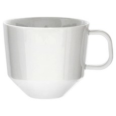 smith&hsu 陀螺馬克杯 250ml, 白色, 1個