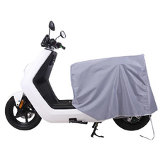 機車防雨罩，遮風避雨，防曬防塵，牛津布，適用於125CC機車, 106 x 98cm, 灰色